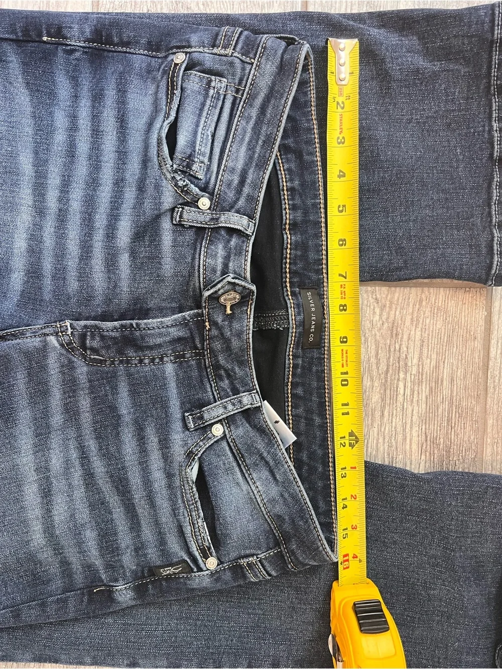 Silver Jeans Dark Blue Bootcut Jeans